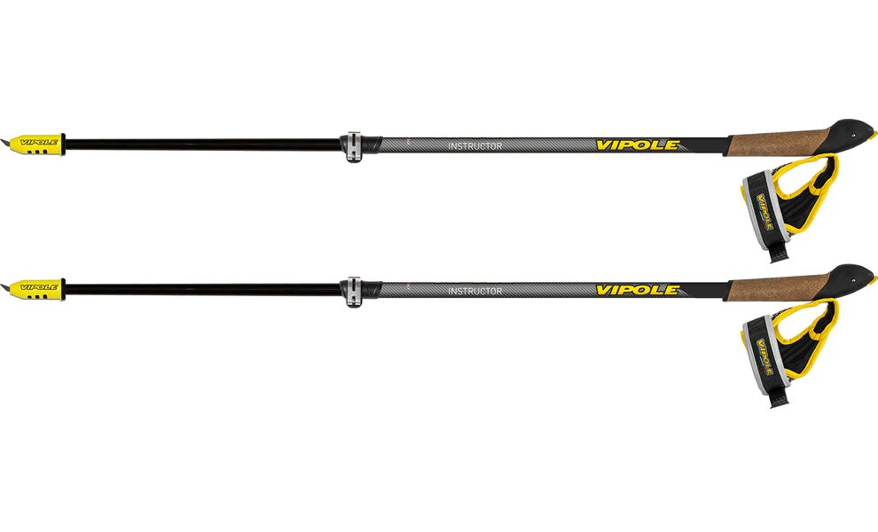 Палиці для скандинавської ходьби Vipole Instructor Vario QL DLX Silent, 90-130 см, Тип розміру: 90-130, зображення 2
