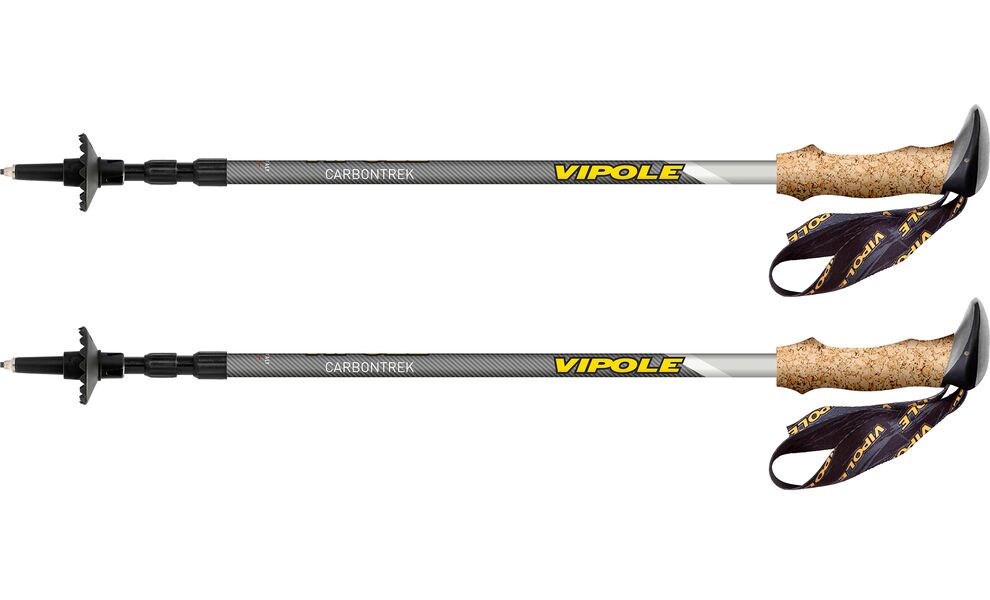 Трекінгові палиці Vipole Carbontrek Cork DLX, 67-135 см, Тип розміру: 67-135, зображення 2