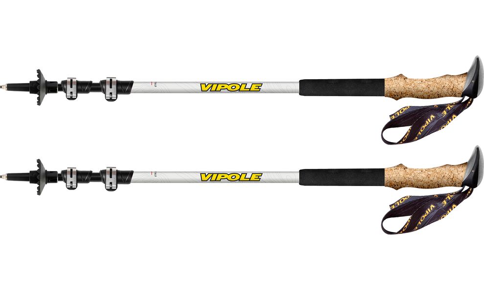 Трекінгові палиці Vipole Base Camp Cork DLX, 67-135 см, Тип розміру: 67-135, зображення 2