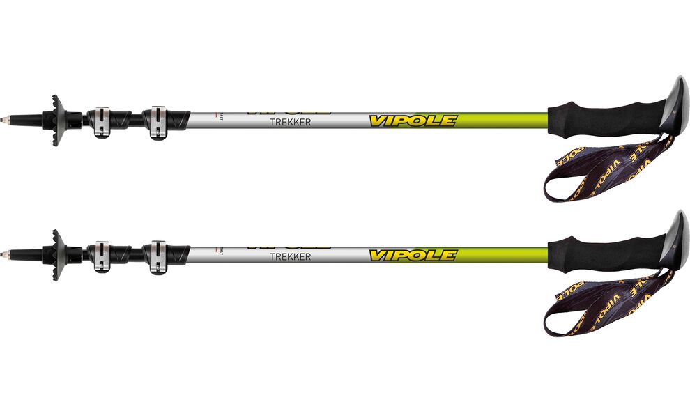 Трекінгові палиці Vipole Trekker (Green), 63-135 см, Тип розміру: 63-135, Колір: Green, зображення 2