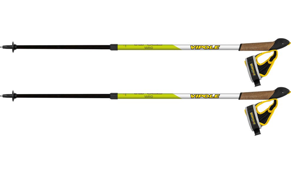 Палиці для скандинавської ходьби Vipole Vario DLX (Green), 90-130 см, Тип розміру: 90-130, Колір виробника: Green, зображення 2