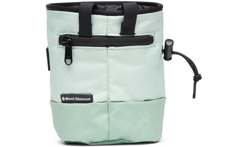 Мішечок для магнезії Black Diamond Mojo Zip - S/M (Foam Green), Тип розміру: S/M, Колір виробника: Foam Green, зображення 2