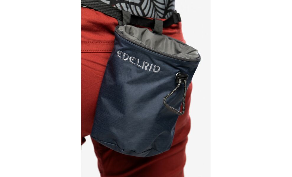 Мішечок для магнезії Edelrid Chalk Bag Rodeo - Large (Deep Blue), Тип розміру: Large, Колір виробника: Deep Blue, зображення 13