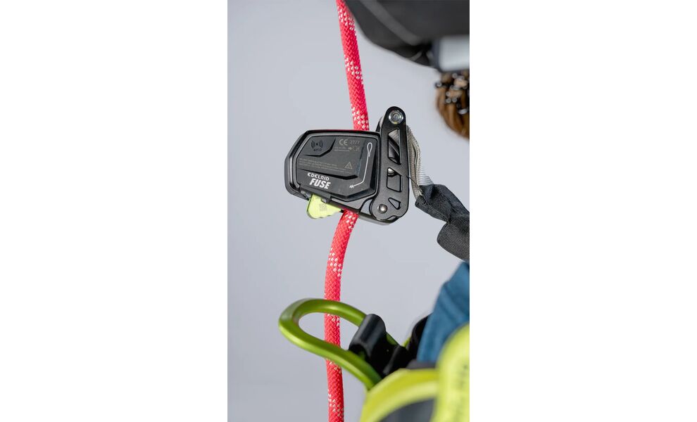 Страхувально-спусковий пристрій Edelrid Fuse, зображення 9