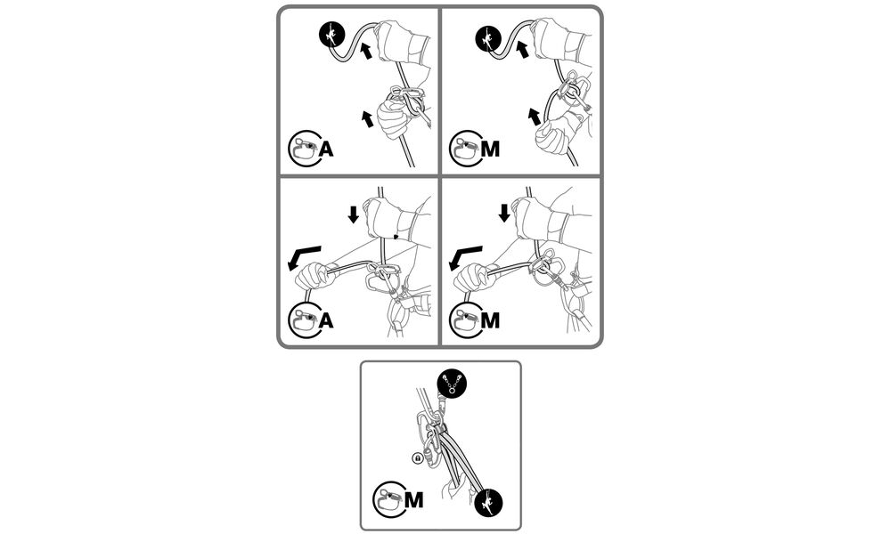 Страхувально-спусковий пристрій Edelrid Giga Jul, зображення 11