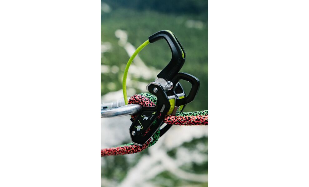 Страхувально-спусковий пристрій Edelrid Giga Jul, зображення 7