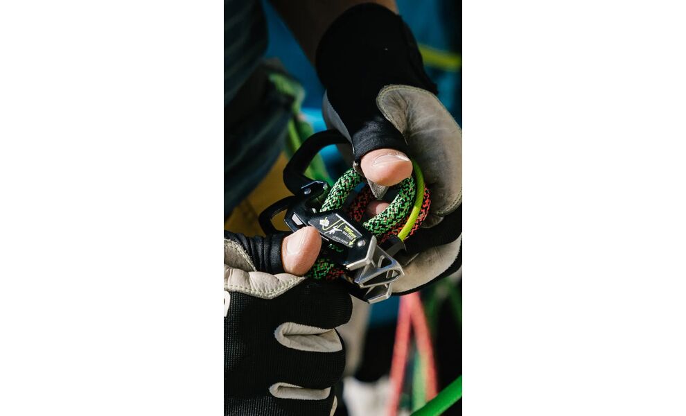 Страхувально-спусковий пристрій Edelrid Giga Jul, зображення 8