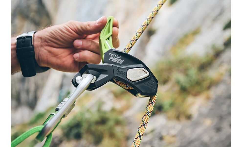 Страхувально-спусковий пристрій Edelrid Pinch, зображення 15