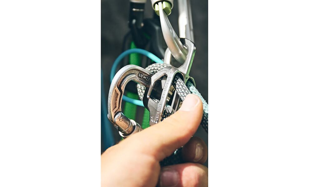 Страхувально-спусковий пристрій Edelrid Nano Jul, зображення 6