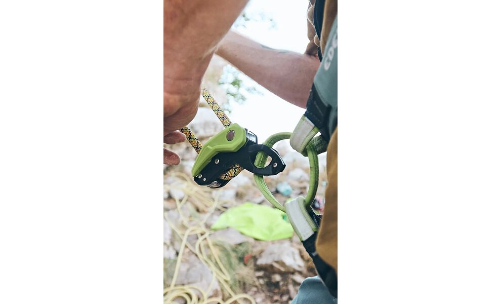 Страхувально-спусковий пристрій Edelrid Pinch, зображення 14