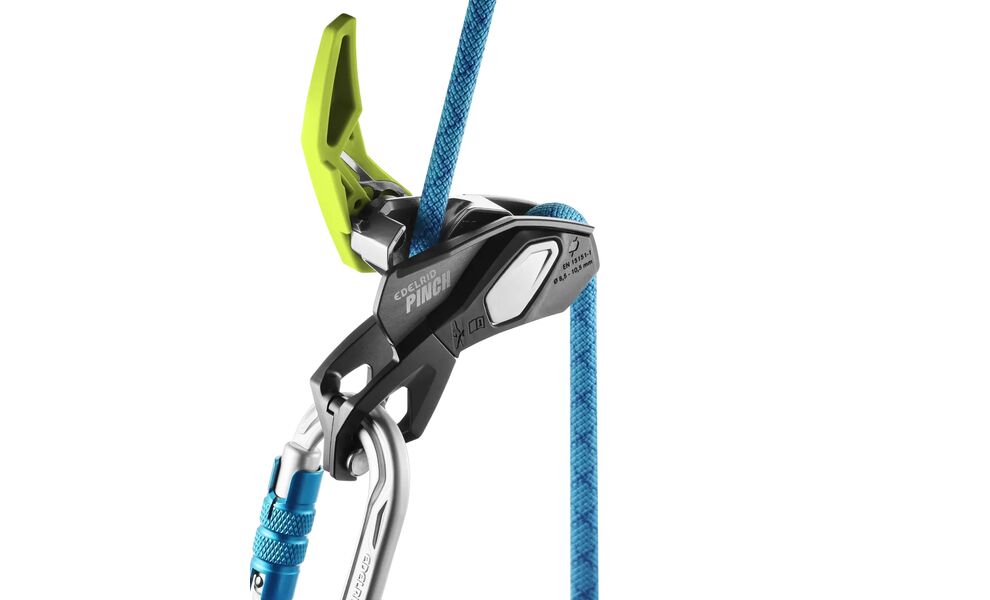 Страхувально-спусковий пристрій Edelrid Pinch, зображення 5