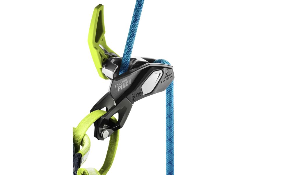 Страхувально-спусковий пристрій Edelrid Pinch, зображення 6