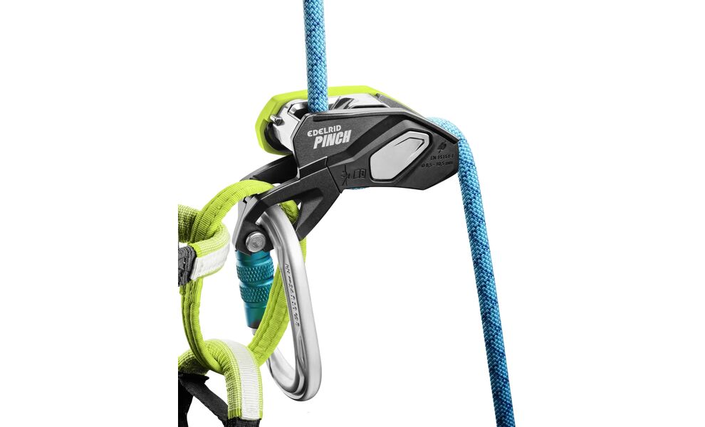 Страхувально-спусковий пристрій Edelrid Pinch, зображення 7