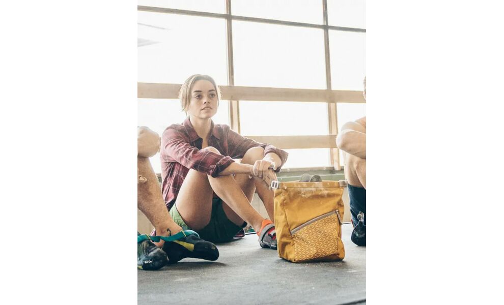 Мішечок для магнезії Red Chili Chalk Bag Boulder Reactor (Yellow), Колір виробника: Yellow, зображення 4