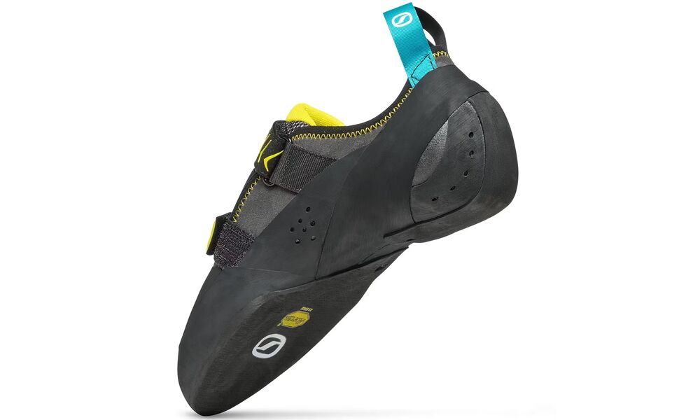 Скельники SCARPA Vapor V - 70096-000 (Smoke/Yellow), Колір виробника: Smoke/Yellow, Розмір виробника: EU 38, зображення 2