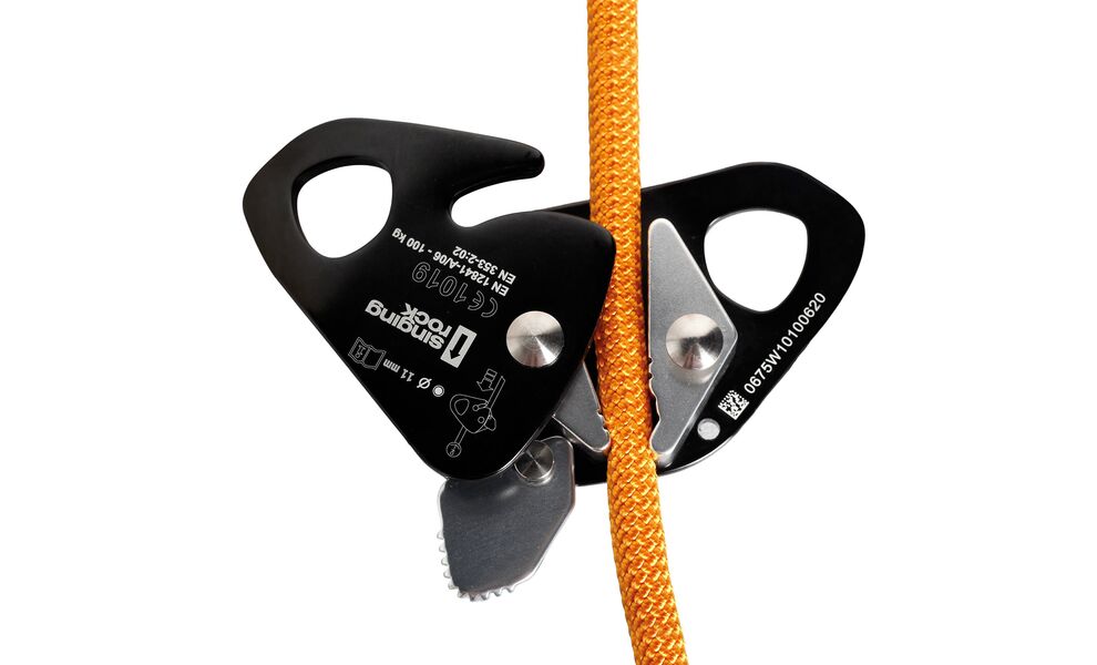 Страхувально-спусковий пристрій Singing Rock Locker, зображення 3