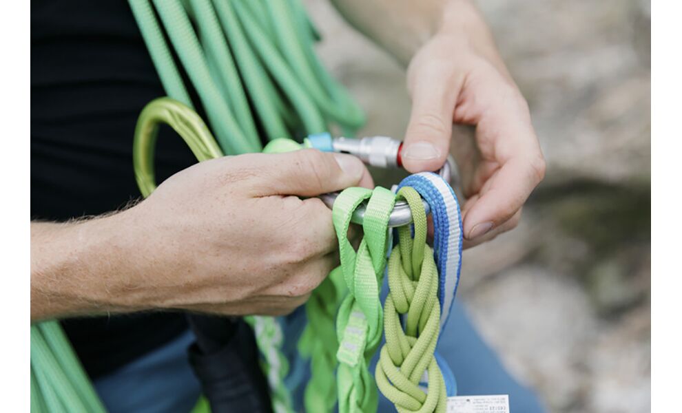 Петля Edelrid Dyneema Sling 8 мм II (Icemint), 120 см, Колір виробника: Icemint, Довжина: 120 см, зображення 4