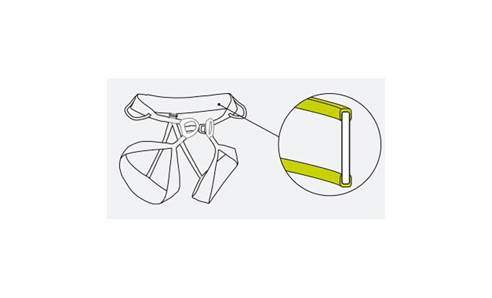 Страхувальна система Edelrid Prisma Guide, Колір виробника: Light Grey, Тип розміру: L, зображення 4