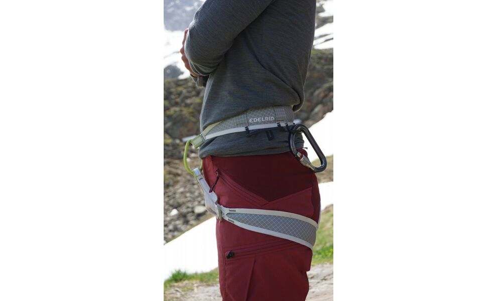 Страхувальна система Edelrid Prisma Guide, Колір виробника: Light Grey, Тип розміру: M, зображення 8