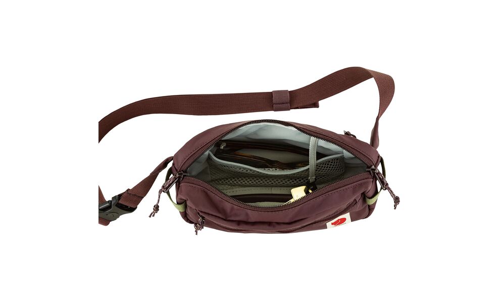 Сумка на пояс Fjallraven High Coast Hip Pack - 23223 (424/Blackberry), 1,5 л, Об'єм: 1,5, Колір виробника: 424/Blackberry, зображення 4