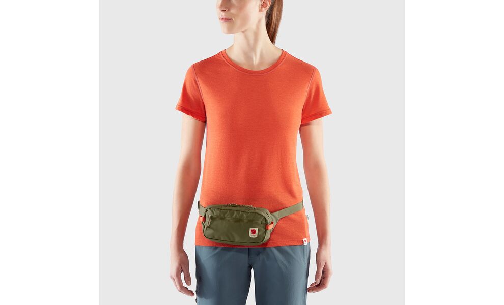 Сумка на пояс Fjallraven High Coast Hip Pack - 23223 (424/Blackberry), 1,5 л, Об'єм: 1,5, Колір виробника: 424/Blackberry, зображення 10