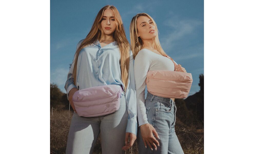 Сумка на пояс Heys Puffer Mini Waist Bag (Rose), 1,8 л, Об'єм: 1,8, Колір виробника: Rose, зображення 9