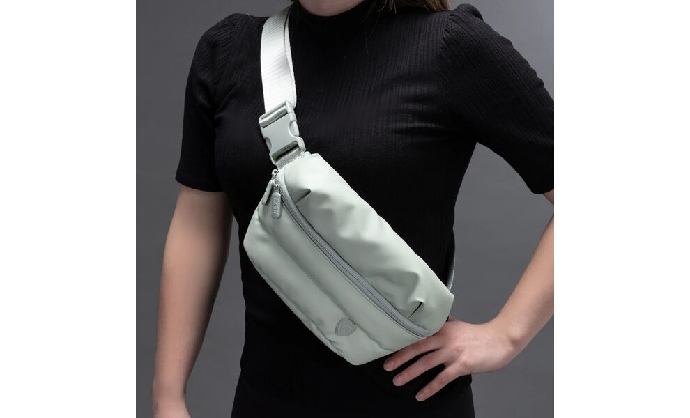 Сумка на пояс Heys Puffer Mini Waist Bag (Sage Green), 1,8 л, Об'єм: 1,8, Колір виробника: Sage Green, зображення 8