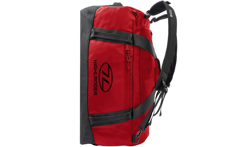 Сумка-рюкзак Highlander Hauler Duffel (Red), 120 л, Об'єм: 120, Колір виробника: Red, зображення 3