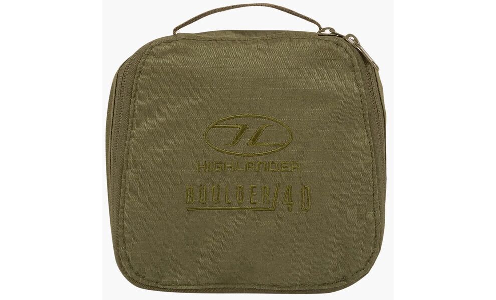 Складна сумка Highlander Boulder Holdall (Olive), 40 л, Об'єм: 40, Колір виробника: Olive, зображення 3