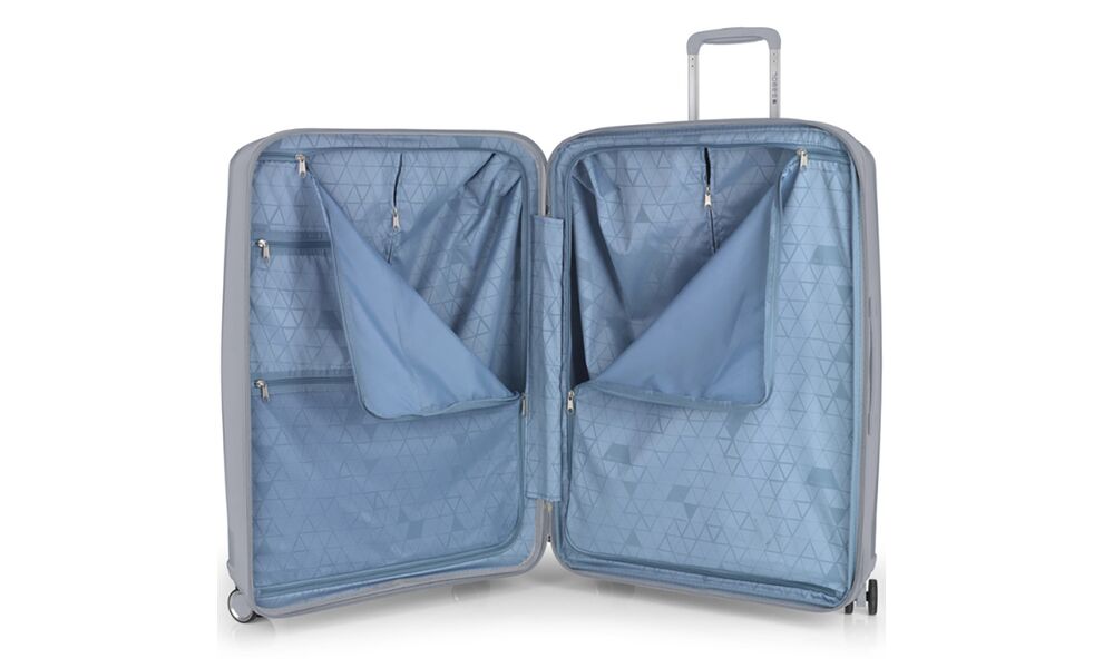 Валіза Gabol Queens - L (Plata), 109,6 л, Об'єм: 109,6-120,2, Колір виробника: Plata, зображення 5