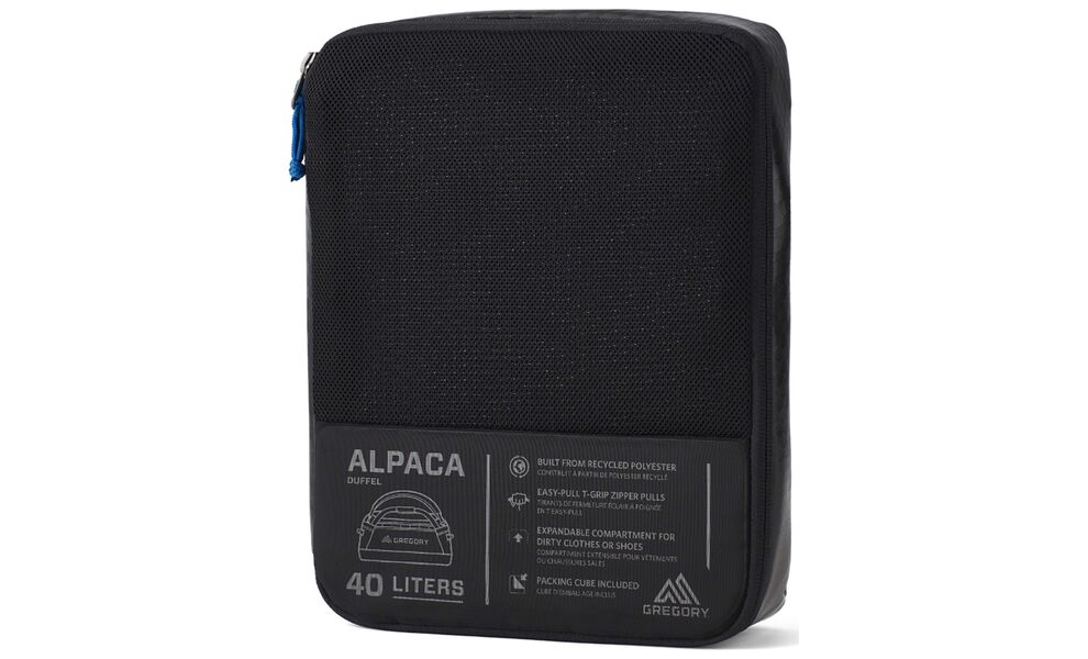 Сумка-рюкзак Gregory Alpaca 40 (Obsidian Black), 40 л, Об'єм: 40, Колір виробника: Obsidian Black, зображення 8