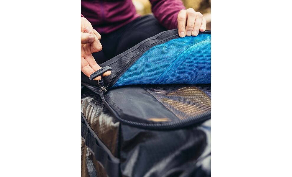 Сумка-рюкзак Gregory Alpaca 100 (Obsidian Black), 100 л, Об'єм: 100, Колір виробника: Obsidian Black, зображення 10