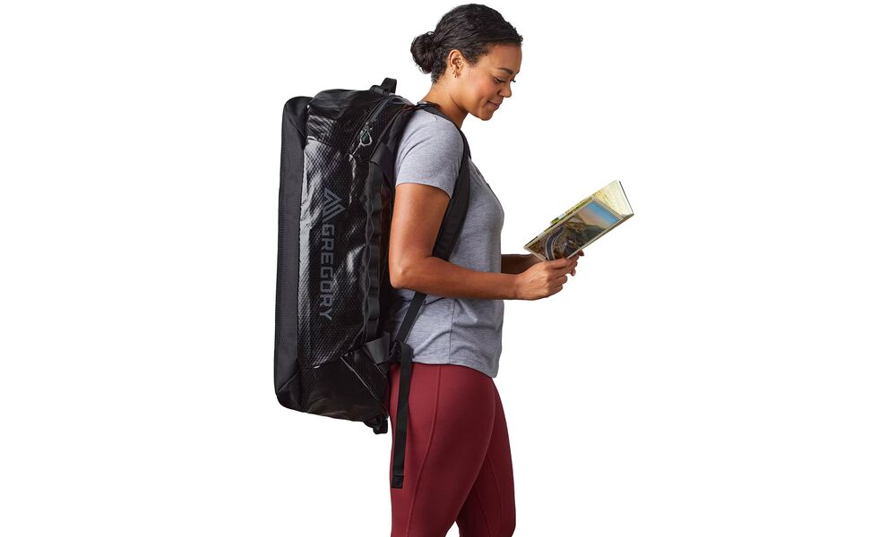 Сумка-рюкзак Gregory Alpaca 100 (Obsidian Black), 100 л, Об'єм: 100, Колір виробника: Obsidian Black, зображення 9