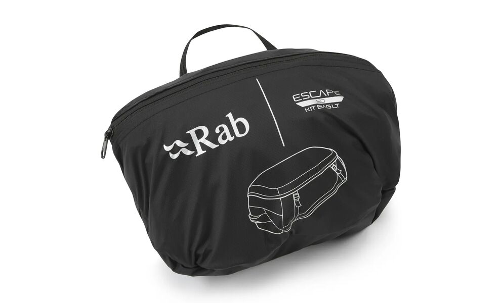 Сумка-рюкзак Rab Escape Kit Bag LT 50 (Black), 50 л, Об'єм: 50, Колір виробника: Black, зображення 2