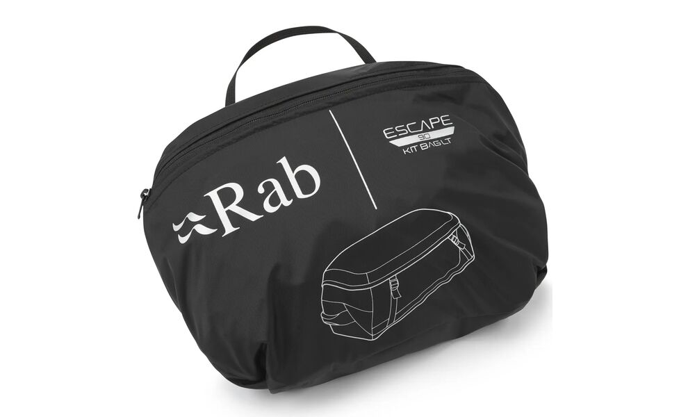 Сумка-рюкзак Rab Escape Kit Bag LT 90 (Black), 90 л, Об'єм: 90, Колір виробника: Black, зображення 2