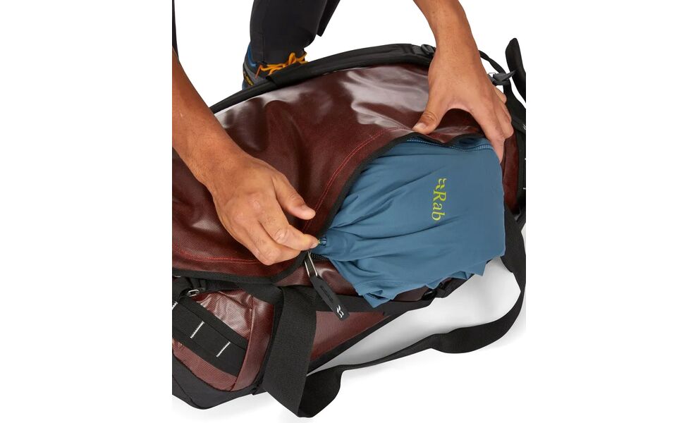 Сумка-рюкзак Rab Expedition Kitbag II 50 (Red Clay), 50 л, Об'єм: 50, Колір виробника: Red Clay, зображення 9