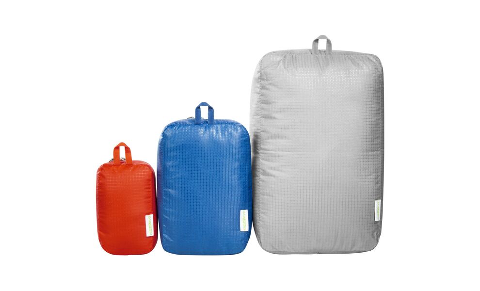 Набір дорожніх органайзерів для одягу Tatonka Stuffsack Zip Set III, 3 шт., Колір виробника: Assorted, зображення 2
