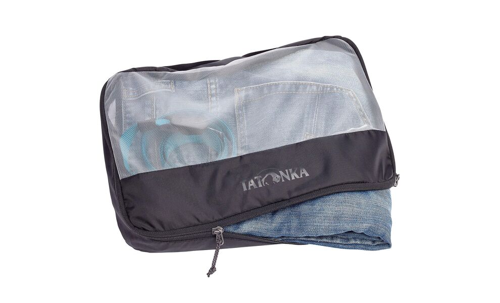 Набір органайзерів для одягу Tatonka Mesh Bag Set III (Black), 3 шт., Колір виробника: Black, зображення 3