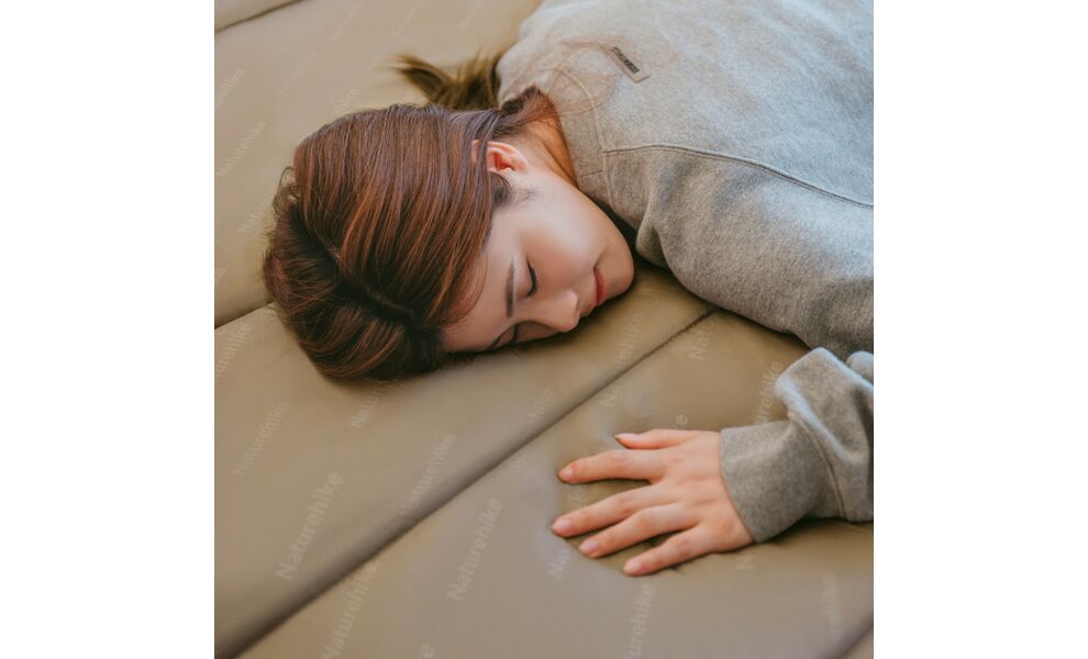 Демісезонний кемпінговий спальник-ковдра Naturehike CNK2550WS028 - U450 (Blue) до -1°C: з капюшоном, Максимальний зріст користувача: 195, Колір: Blue, Сторона застібки: ліва, зображення 5