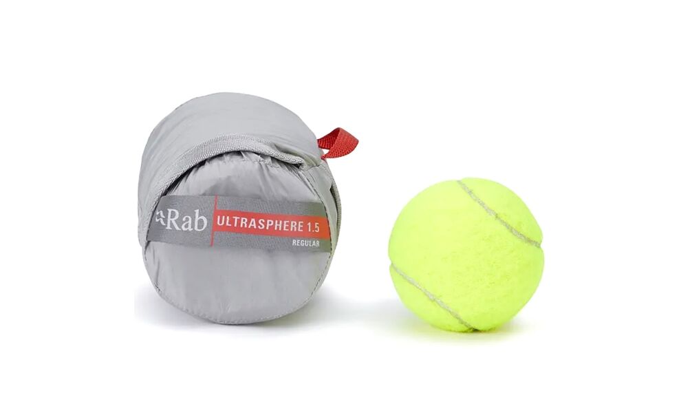 Надувний каремат Rab Ultrasphere 1.5 - Long Wide: з мішком-насосом, Товщина: 8, Тип розміру: Long Wide, Колір виробника: Dark Pewter, зображення 7