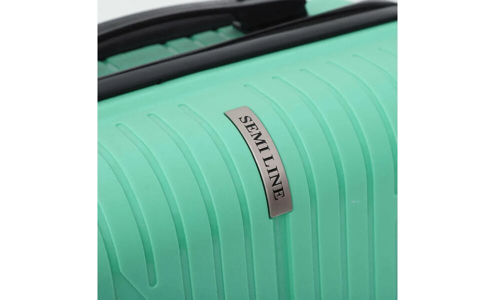 Валіза Semi Line 19" T5612 - S  (Sea Green), 36 л, Об'єм: 36, Колір виробника: Sea Green, зображення 8