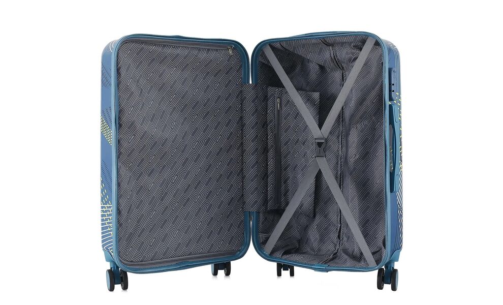 Валіза Semi Line 24" T565 - M (Blue Pattern), 67 л, Об'єм: 67, Колір виробника: Blue Pattern, зображення 6