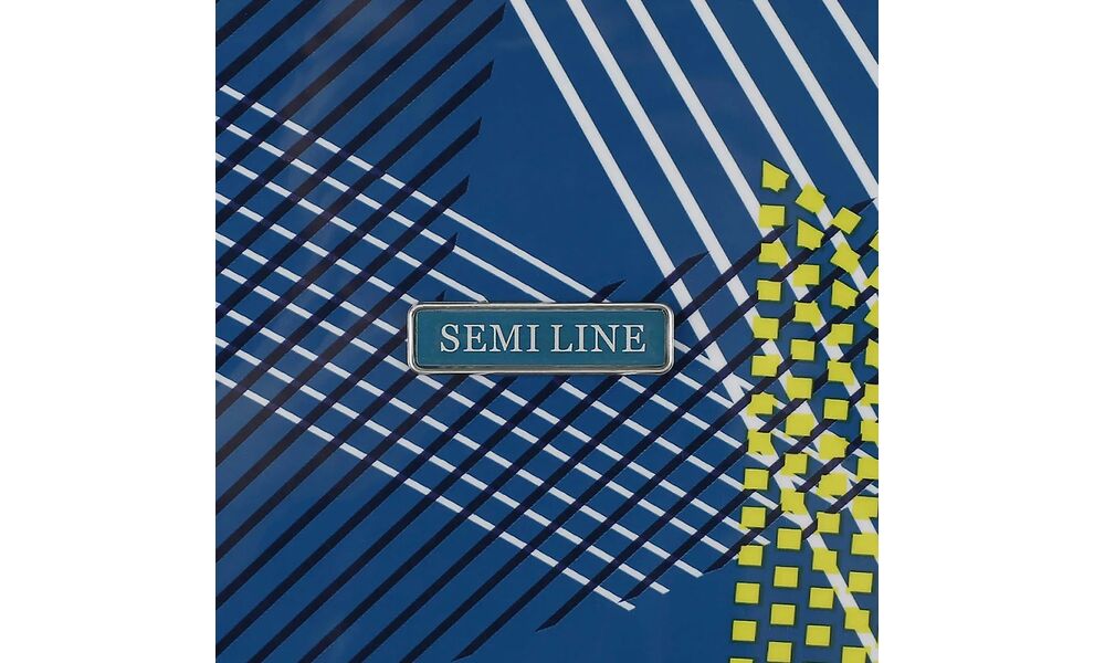 Валіза Semi Line 24" T565 - M (Blue Pattern), 67 л, Об'єм: 67, Колір виробника: Blue Pattern, зображення 8