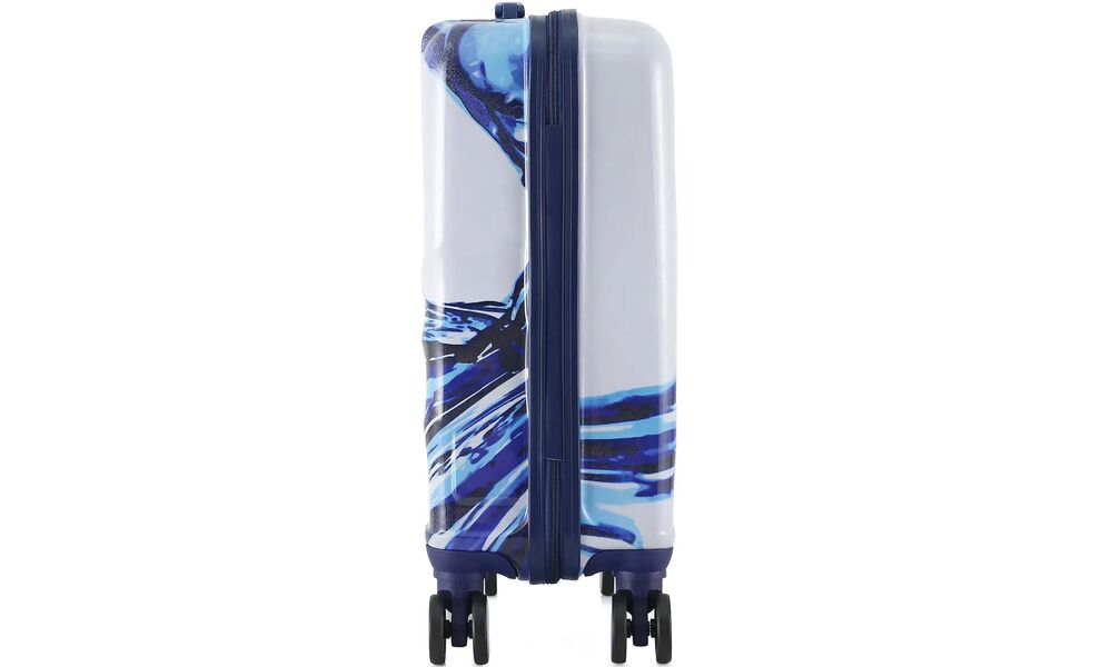 Валіза Semi Line 20" T565 - S (White/Blue Print), 44 л, Об'єм: 44, Колір виробника: White/Blue Print, зображення 4