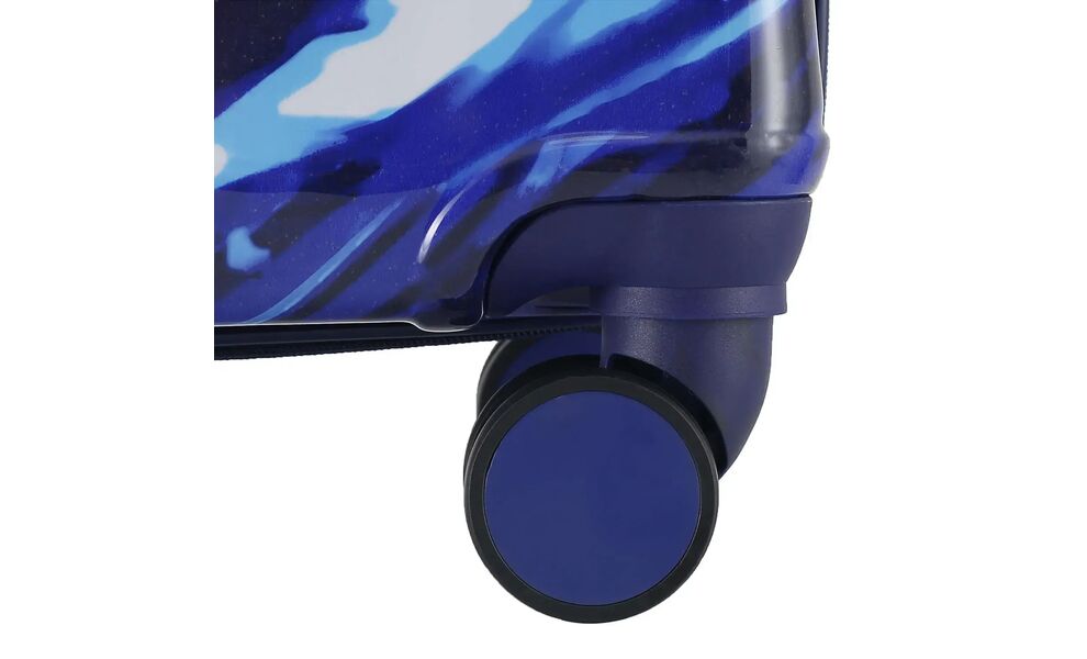 Валіза Semi Line 20" T565 - S (White/Blue Print), 44 л, Об'єм: 44, Колір виробника: White/Blue Print, зображення 9