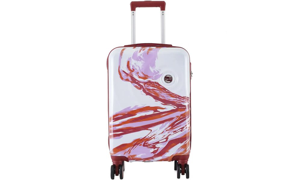 Валіза Semi Line 20" T565 - S (White/Red Print), 44 л, Об'єм: 44, Колір виробника: White/Red Print, зображення 2