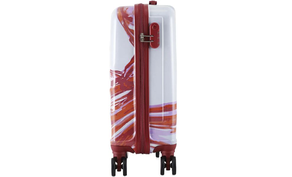 Валіза Semi Line 20" T565 - S (White/Red Print), 44 л, Об'єм: 44, Колір виробника: White/Red Print, зображення 4