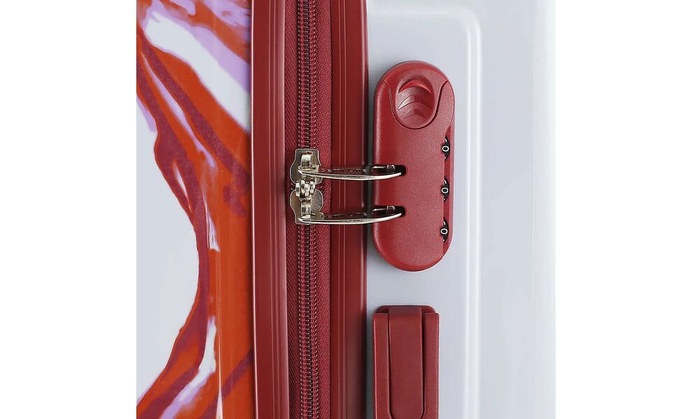 Валіза Semi Line 28" T565 - L (White/Red Print), 97 л, Об'єм: 97, Колір виробника: White/Red Print, зображення 7