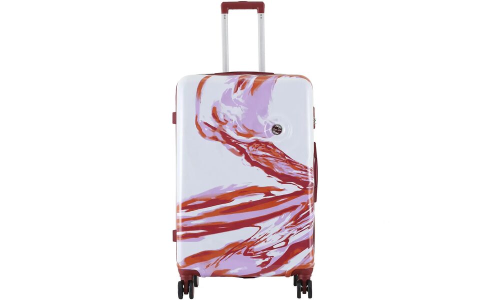 Валіза Semi Line 28" T565 - L (White/Red Print), 97 л, Об'єм: 97, Колір виробника: White/Red Print, зображення 2