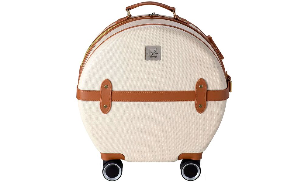 Валіза Semi Line 20" T567 - S (Ecru/Brown), 27 л, Об'єм: 27, Колір виробника: Ecru/Brown, зображення 2